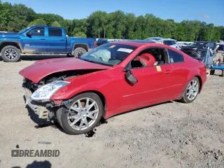 2004 Infiniti G35 w/Leather z VIN JNKCV54E74M307552, wystawiony jako Copart lot #56546515 z przebiegiem 158 520 mil mil oraz Czysty tytuł • Clean title. Historia ofert i sprzedaży dostępna na DreamBid. Obrazek 1.