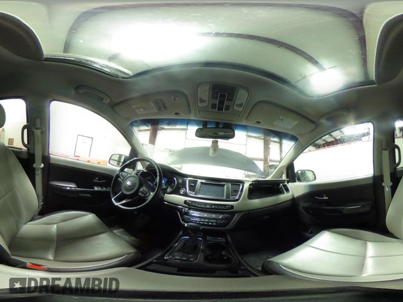 2018 Kia Sedona SX-L with VIN KNDME5C15J6396705, listed as a IAAI auction lot 41500453 with 102,636 mi miles. Bid and sale history available at carsss.com. Image 19.