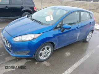2019 Ford Fiesta SE with VIN 3FADP4EJ2KM121091, listed as a IAAI auction lot 41595764 with 98,669 mi miles. Bid and sale history available at carsss.com. Image 18.