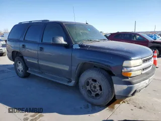 2005 Chevrolet Tahoe LS z VIN 1GNEC13V35J237617, wystawiony jako Copart lot #41955895 z przebiegiem Nie podano mil oraz Szkoda całkowita • Salvage title. Historia ofert i sprzedaży dostępna na DreamBid. Obrazek 4.