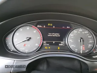 2017 Audi S6 Premium Plus with VIN WAUFFAFC9HN124778, listed as a Copart auction lot 41384174 with 52,481 mi miles. Bid and sale history available at carsss.com. Image 9.