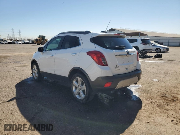 2016 Buick Encore with VIN KL4CJASB5GB687211, listed as a Copart auction lot 46568915 with 124,910 mi miles and Clean Title. Bid and sale history available at DreamBid. Image 2.
