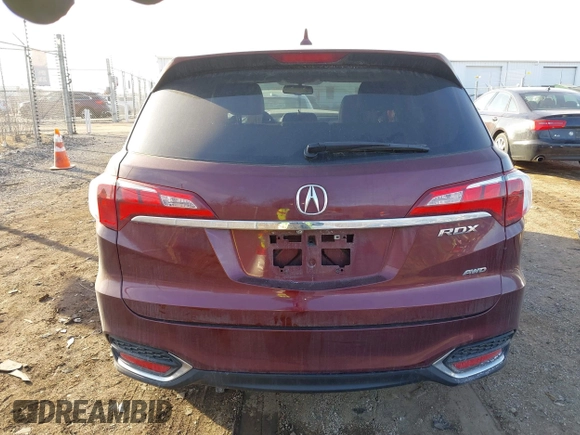 2017 Acura RDX w/Technology Pkg with VIN 5J8TB4H50HL009856, listed as a IAAI auction lot 41537494 with 113,581 mi miles. Bid and sale history available at carsss.com. Image 16.