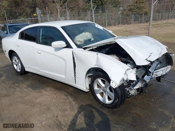 2014 Dodge Charger SE with VIN 2C3CDXBG6EH356531, listed as a IAAI auction lot 41686846 with 159,246 mi miles. Bid and sale history available at carsss.com. Image 1.