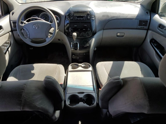 2004 Toyota Sienna CE with VIN 5TDZA23C24S049001, listed as a Copart auction lot 54015845 with 214,749 mi miles and Salvage Title. Bid and sale history available at carsss.com. Image 8.