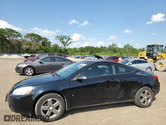 2007 Pontiac G6 GT with VIN 1G2ZH18N974237776, listed as a Copart auction lot 63620574 with 131,589 mi miles and Salvage title. Bid and sale history available at DreamBid. Image 1.