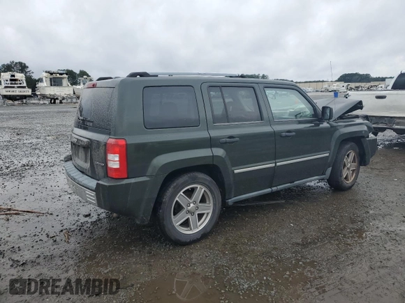 2008 Jeep Patriot Limited with VIN 1J8FT48W68D535039, listed as a Copart auction lot 45323105 with 152,568 mi miles and Salvage Title. Bid and sale history available at DreamBid. Image 3.