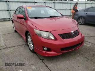 2010 Toyota Corolla with VIN 2T1BU4EE9AC329263, listed as a Copart auction lot 52676055 with 169,277 mi miles and Salvage Title. Bid and sale history available at carsss.com. Image 10.