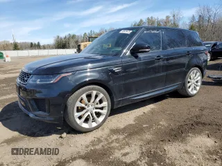 2019 Land Rover Range Rover Sport HSE with VIN SALWR2RK0KA843251, listed as a Copart auction lot 48975475 with 95,048 mi miles and Clean Title. Bid and sale history available at carsss.com. Image 1.