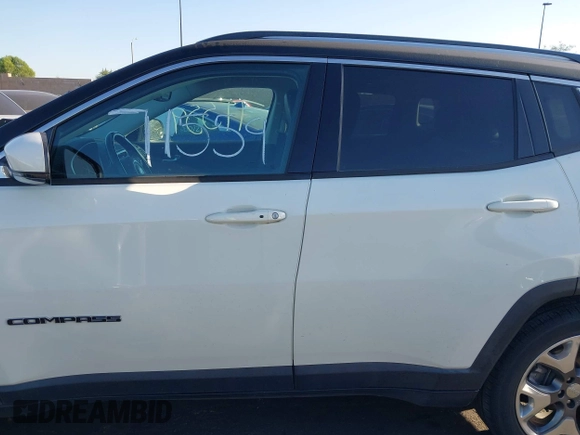 2020 Jeep Compass Limited with VIN 3C4NJCCB2LT114607, listed as a IAAI auction lot 42371559 with 81,546 mi miles and . Bid and sale history available at DreamBid. Image 14.
