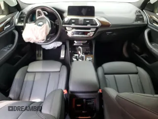 2020 BMW X4 M40i with VIN 5UX2V5C07L9B55214, listed as a Copart auction lot 49868665 with 46,287 mi miles and Salvage Title. Bid and sale history available at carsss.com. Image 8.