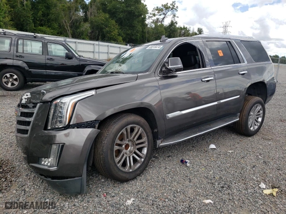 2016 Cadillac Escalade with VIN 1GYS3AKJ5GR266657, listed as a Copart auction lot 69018474 with 0 mi miles and Salvage Title. Bid and sale history available at carsss.com. Image 1.