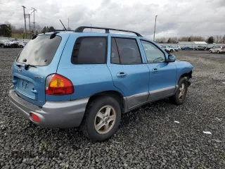 2004 Hyundai Santa Fe GLS with VIN KM8SC73D84U836947, listed as a Copart auction lot 43819265 with 153,487 mi miles and Salvage Title. Bid and sale history available at carsss.com. Image 3.