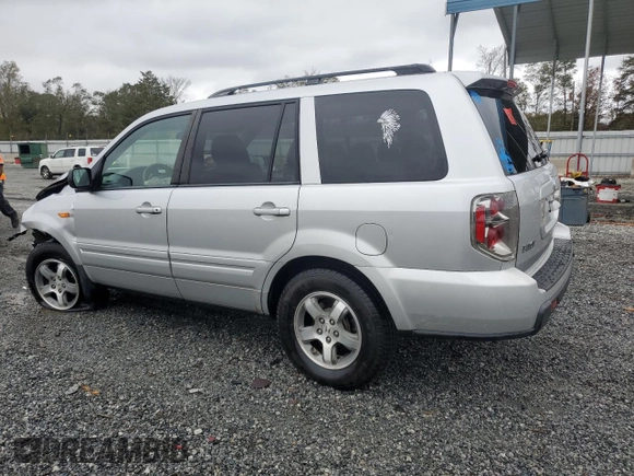 2007 Honda Pilot EX-L with VIN 5FNYF28777B021535, listed as a Copart auction lot 79823904 with 282,340 mi miles and Salvage Title. Bid and sale history available at DreamBid. Image 2.