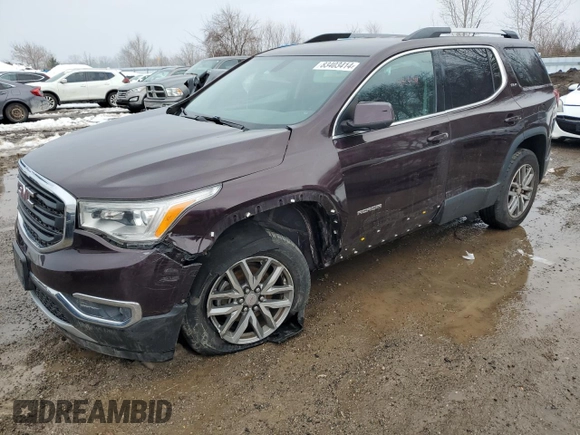 2017 GMC Acadia SLE with VIN 1GKKNLLS3HZ240535, listed as a Copart auction lot 83403414 with 0 mi miles and Clean Title. Bid and sale history available at carsss.com. Image 1.
