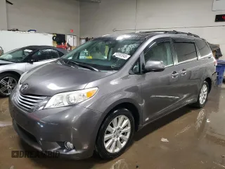 2011 Toyota Sienna XLE with VIN 5TDDK3DC3BS014640, listed as a Copart auction lot 52092045 with 190,090 mi miles and Salvage Title. Bid and sale history available at DreamBid. Image 1.
