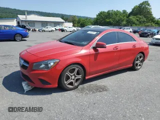 2014 Mercedes-Benz CLA 250 with VIN WDDSJ4GB4EN160936, listed as a Copart auction lot 61992355 with 38,131 mi miles and Salvage title. Bid and sale history available at DreamBid. Image 1.