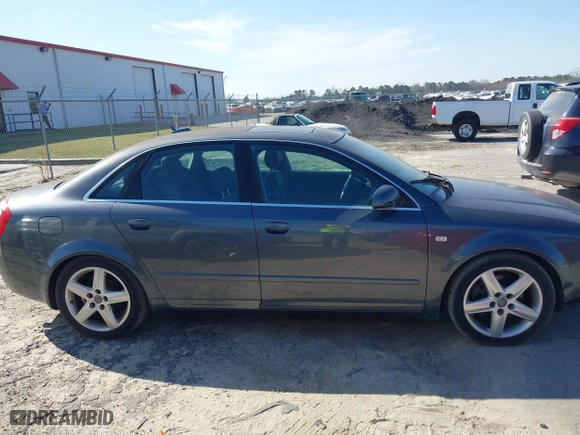 2005 Audi A4 3.0L with VIN WAULT68E35A006168, listed as a IAAI auction lot 41843262 with 125,218 mi miles. Bid and sale history available at carsss.com. Image 15.