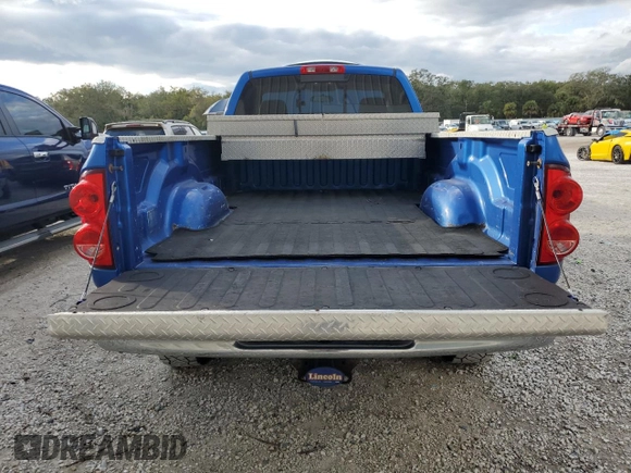 2007 Dodge Ram 2500 ST with VIN 3D7KS26D57G769369, listed as a Copart auction lot 86515104 with 183,619 mi miles and Clean Title. Bid and sale history available at carsss.com. Image 6.