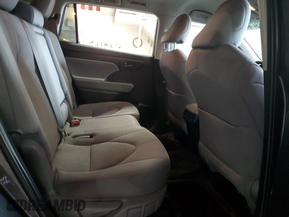 2023 Toyota Highlander L with VIN 5TDKDRBH9PS034482, listed as a Copart auction lot 57347815 with 26,150 mi miles and Salvage title. Bid and sale history available at DreamBid. Image 11.