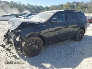 2024 Dodge Durango GT Plus with VIN 1C4RDHDG6RC172045, listed as a Copart auction lot 76952954 with 28,662 mi miles and Salvage title. Bid and sale history available at DreamBid. Image 1.