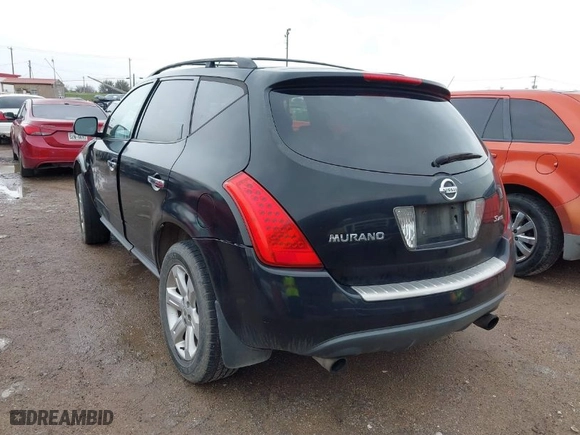 2006 Nissan Murano SL with VIN JN8AZ08W46W503737, listed as a IAAI auction lot 41715431 with 215,212 mi miles. Bid and sale history available at carsss.com. Image 3.