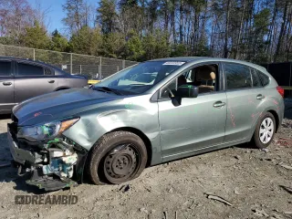 2015 Subaru Impreza 2.0i z VIN JF1GPAA67FH274525, wystawiony jako Copart lot #49233955 z przebiegiem 128 361 mil mil oraz Szkoda całkowita • Salvage title. Historia ofert i sprzedaży dostępna na DreamBid. Obrazek 1.