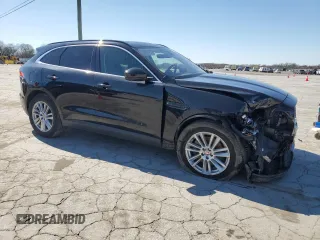 2019 Jaguar F-Pace 25t Prestige z VIN SADCK2GX9KA368541, wystawiony jako Copart lot #48985875 z przebiegiem 54 338 mil mil oraz Szkoda całkowita • Salvage title. Historia ofert i sprzedaży dostępna na DreamBid. Obrazek 4.