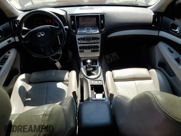 2007 Infiniti G35 Journey with VIN JNKBV61E37M717985, listed as a Copart auction lot 72653114 with 180,136 mi miles and Salvage Title. Bid and sale history available at DreamBid. Image 8.