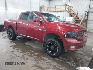 2012 Ram 1500 Sport with VIN 1C6RD7MT3CS303914, listed as a IAAI auction lot 41523535 with 215,146 mi miles. Bid and sale history available at carsss.com. Image 1.