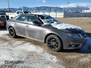 2010 Saab 9-5 Aero with VIN YS3GR4BJ8A4001076, listed as a Copart auction lot 41990285 with 99,597 mi miles and Salvage Title. Bid and sale history available at carsss.com. Image 4.