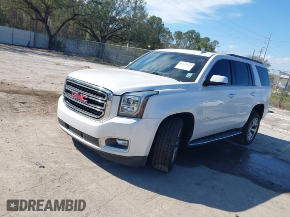 2017 GMC Yukon SLT with VIN 1GKS1BKC7HR368759, listed as a IAAI auction lot 41477644 with 1 mi miles. Bid and sale history available at carsss.com. Image 16.