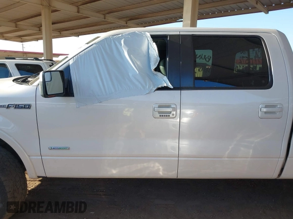 2013 Ford F-150 XL with VIN 1FTFW1ET0DFC58121, listed as a IAAI auction lot 41468151 with 132,219 mi miles. Bid and sale history available at carsss.com. Image 14.