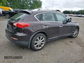 2010 Infiniti EX Journey z VIN JN1AJ0HR4AM754326, wystawiony jako Copart lot #58850875 z przebiegiem Nie podano mil oraz Szkoda całkowita • Salvage title. Historia ofert i sprzedaży dostępna na DreamBid. Obrazek 3.