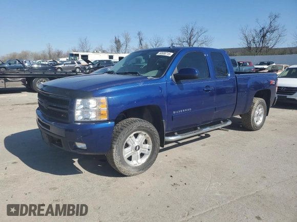 2013 Chevrolet Silverado 1500 LTZ with VIN 1GCRKTE74DZ296814, listed as a Copart auction lot 50508715 with 130,642 mi miles and Salvage Title. Bid and sale history available at DreamBid. Image 1.