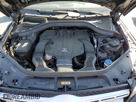 2018 Mercedes-Benz GLS 450 with VIN 4JGDF6EE9JB112806, listed as a Copart auction lot 63669265 with 22,131 mi miles and Salvage title. Bid and sale history available at DreamBid. Image 12.