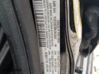 2014 FIAT 500L Lounge with VIN ZFBCFACH0EZ013324, listed as a Copart auction lot 75293764 with 73,597 mi miles and Salvage Title. Bid and sale history available at carsss.com. Image 12.
