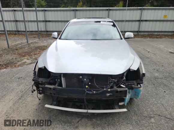 2014 Infiniti Q50 Premium with VIN JN1BV7AP4EM671611, listed as a Copart auction lot 63698505 with 134,904 mi miles and Salvage title. Bid and sale history available at DreamBid. Image 5.