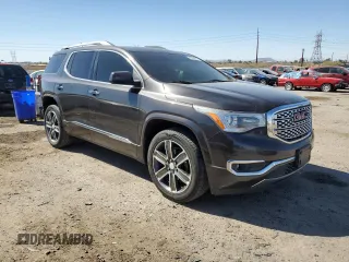 2017 GMC Acadia Denali with VIN 1GKKNPLS6HZ221033, listed as a Copart auction lot 46335095 with 168,972 mi miles and Salvage Title. Bid and sale history available at DreamBid. Image 4.