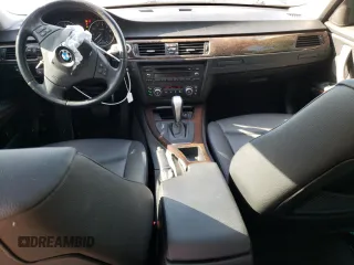 2007 BMW 3 Series 328xi with VIN WBAVC93587K034241, listed as a Copart auction lot 55889595 with 131,836 mi miles and Salvage title. Bid and sale history available at DreamBid. Image 8.