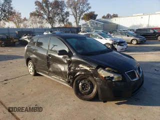 2010 Pontiac Vibe w/1SB with VIN 5Y2SP6E0XAZ415324, listed as a Copart auction lot 83042804 with 0 mi miles and Salvage Title. Bid and sale history available at carsss.com. Image 4.