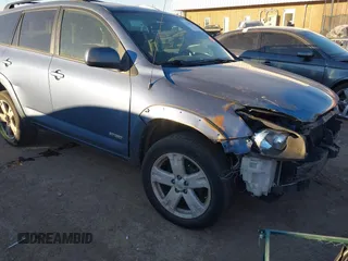 2007 Toyota RAV4 Sport with VIN JTMBD32V375122002, listed as a IAAI auction lot 41229521 with 307,911 mi miles. Bid and sale history available at carsss.com. Image 1.