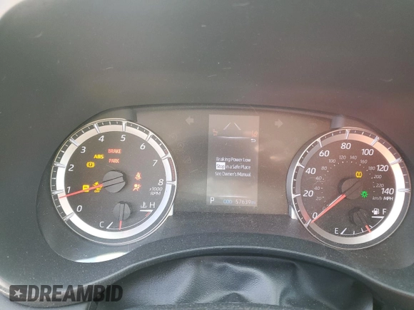 2021 Toyota Highlander L with VIN 5TDZZRAH2MS515896, listed as a Copart auction lot 49450015 with 57,639 mi miles and Salvage title. Bid and sale history available at DreamBid. Image 9.