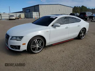 2014 Audi A7 3.0 Premium Plus with VIN WAUWGAFC5EN041843, listed as a Copart auction lot 86066314 with 102,650 mi miles and Clean Title. Bid and sale history available at carsss.com. Image 1.
