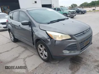 2014 Ford Escape SE z VIN 1FMCU0GX5EUD87158, wystawiony jako IAAI lot #42363318 z przebiegiem 127 688 mil mil oraz . Historia ofert i sprzedaży dostępna na DreamBid. Obrazek 1.