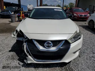 2017 Nissan Maxima SV with VIN 1N4AA6AP5HC426900, listed as a Copart auction lot 51055145 with 51,631 mi miles and Salvage Title. Bid and sale history available at carsss.com. Image 5.