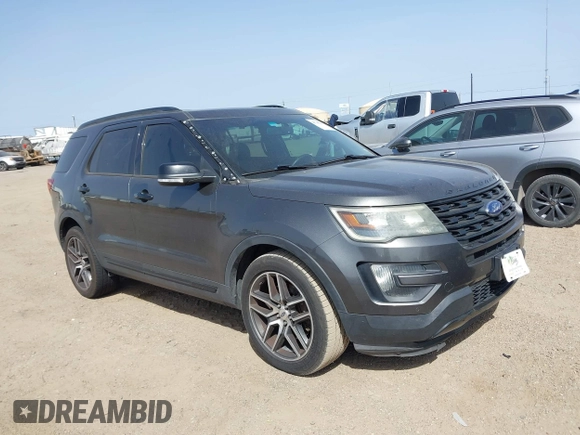 2016 Ford Explorer Sport z VIN 1FM5K8GT0GGA24715, wystawiony jako IAAI lot #41745219 z przebiegiem 124 140 mil mil oraz . Historia ofert i sprzedaży dostępna na DreamBid. Obrazek 13.