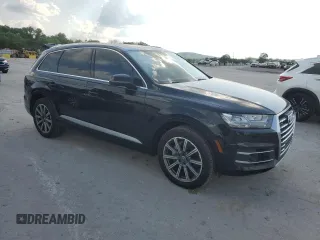 2017 Audi Q7 Premium Plus with VIN WA1LAAF74HD033389, listed as a Copart auction lot 55304985 with 107,853 mi miles and Clean Title. Bid and sale history available at DreamBid. Image 4.