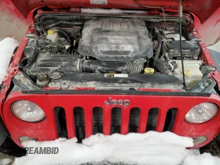 2016 Jeep Wrangler Unlimited Sport RHD with VIN 1C4BJWKG4GL277259, listed as a Copart auction lot 87713635 with 221,120 mi miles and Salvage title. Bid and sale history available at DreamBid. Image 12.