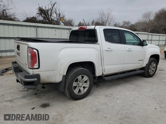 2016 GMC Canyon 2WD SLE with VIN 1GTG5CE30G1155625, listed as a Copart auction lot 44644585 with 80,121 mi miles and Salvage Title. Bid and sale history available at carsss.com. Image 3.